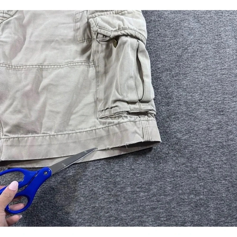 Polo Ralph Lauren Mens Classic Polo Chino Cargo Shorts Khaki Tan Size 36
